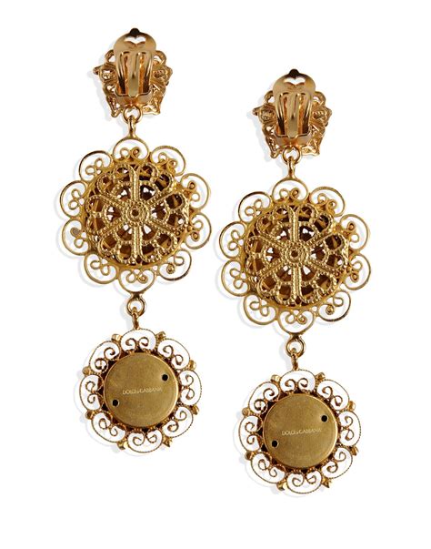 dolce gabbana earrings